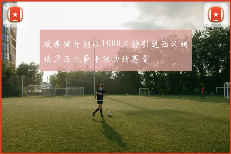 埃弗顿计划以1000万镑引进西汉姆边卫万比萨卡助力新赛季